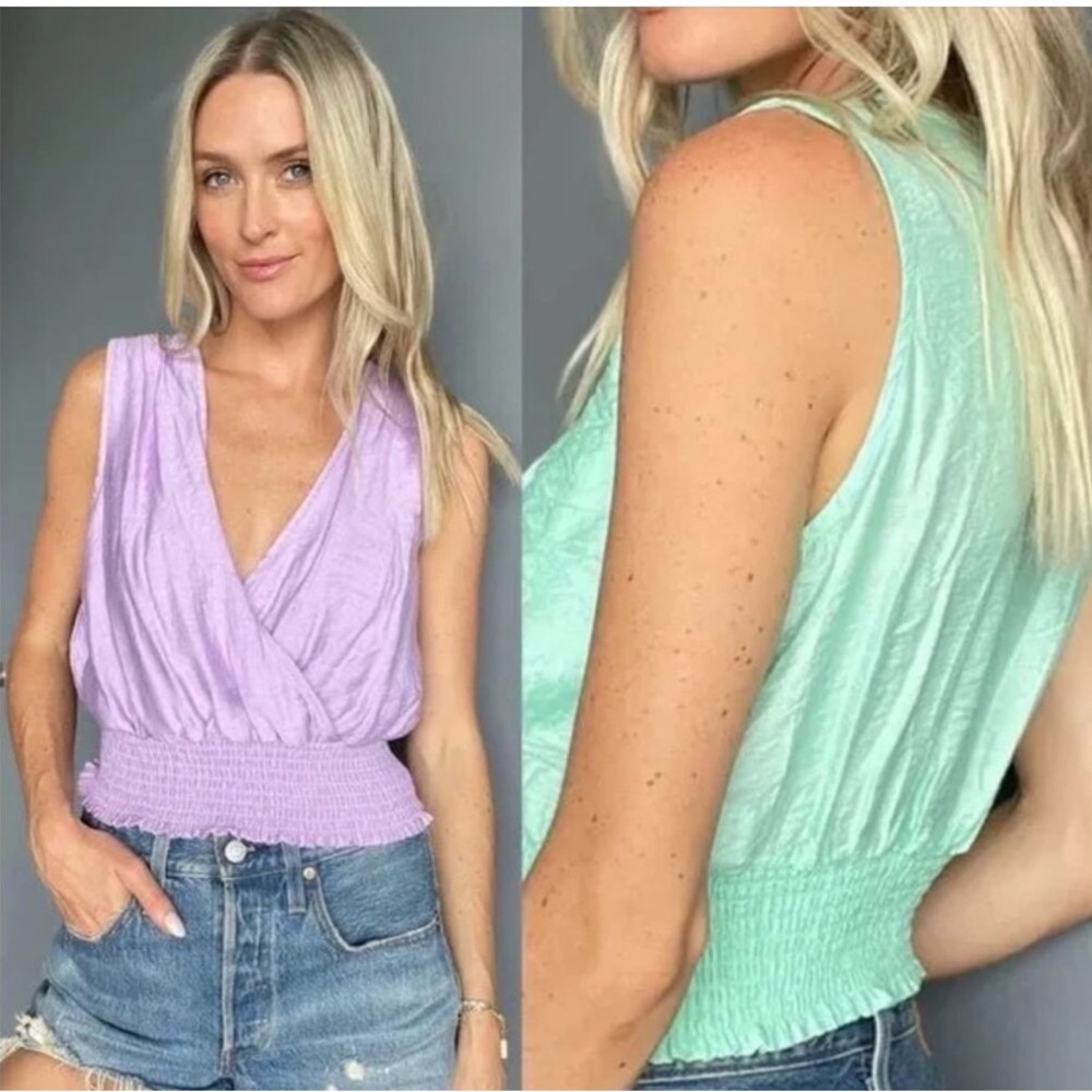 Six Fifty The Summer Tank Mint Green NWT 🌴 - Picture 3 of 9
